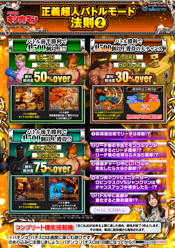 【新台】三共「eフィーバーキン肉マン」導入前評判まとめ！ラウンドバトルがアツそう！RUSH中の演習法則も！？ | 【新台】三共「eフィーバーキン肉マン」導入前評判まとめ！ラウンドバトルがアツそう！RUSH中の演習法則も！？ | 【新台】三共「eフィーバーキン肉マン」導入前評判まとめ！ラウンドバトルがアツそう！RUSH中の演習法則も！？ | 【新台】三共「eフィーバーキン肉マン」導入前評判まとめ！ラウンドバトルがアツそう！RUSH中の演習法則も！？ | やっちまった速報(画像17084323507931_4)