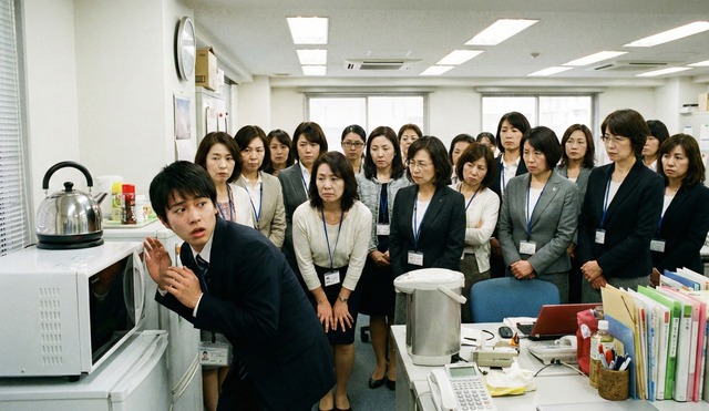 【悲報】弊社新入社員、昼休みになった瞬間に電子レンジにダッシュし5分の冷凍食品を暖め始めてしまう・・・・ | 【悲報】弊社新入社員、昼休みになった瞬間に電子レンジにダッシュし5分の冷凍食品を暖め始めてしまう・・・・ | やっちまった速報(画像07233537275302_2)